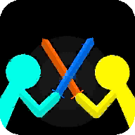至尊决斗者火柴人_logo